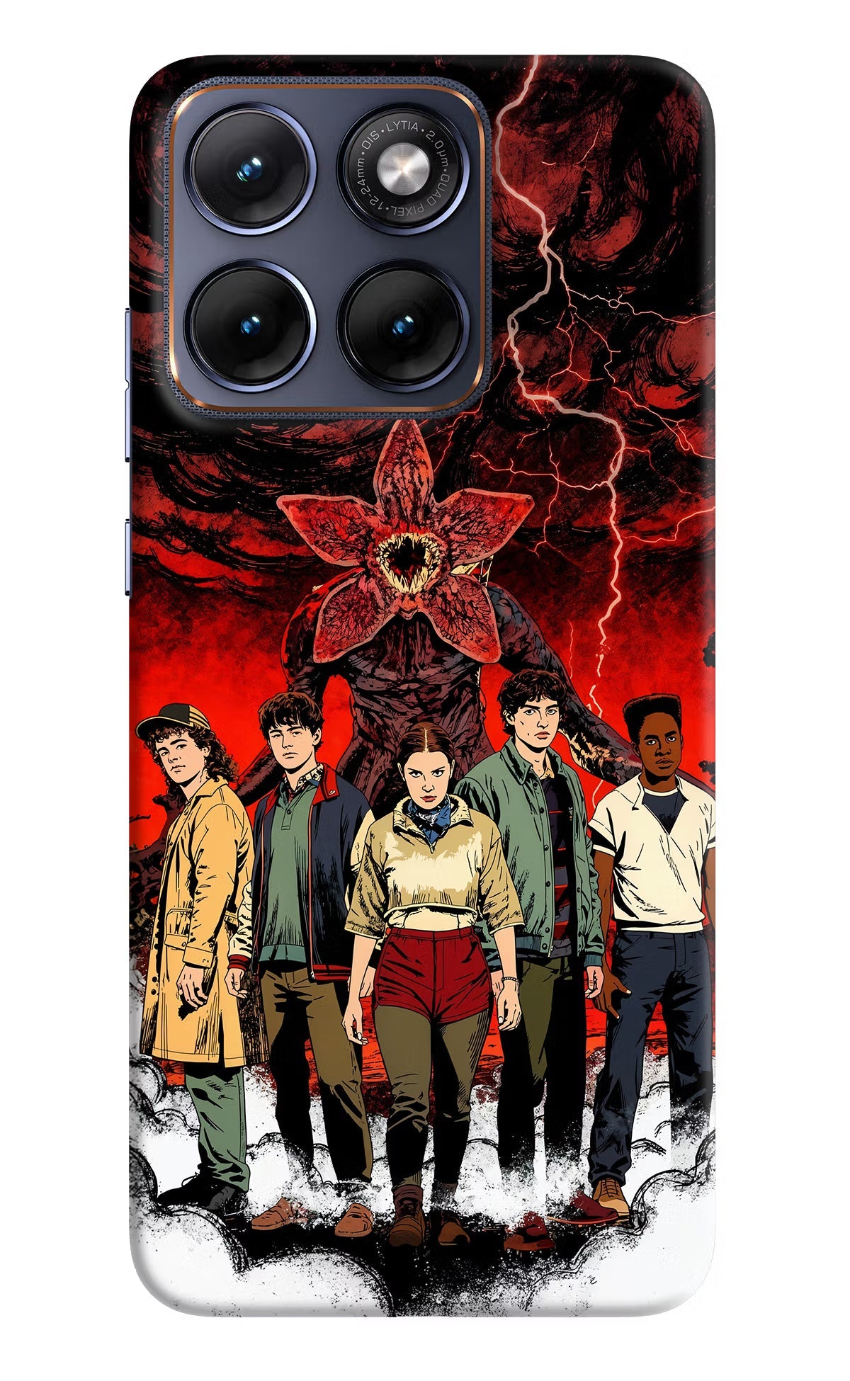 Ordinary Things Characters Moto Edge 70 Fusion Back Cover Hard Case - Hello Swanky