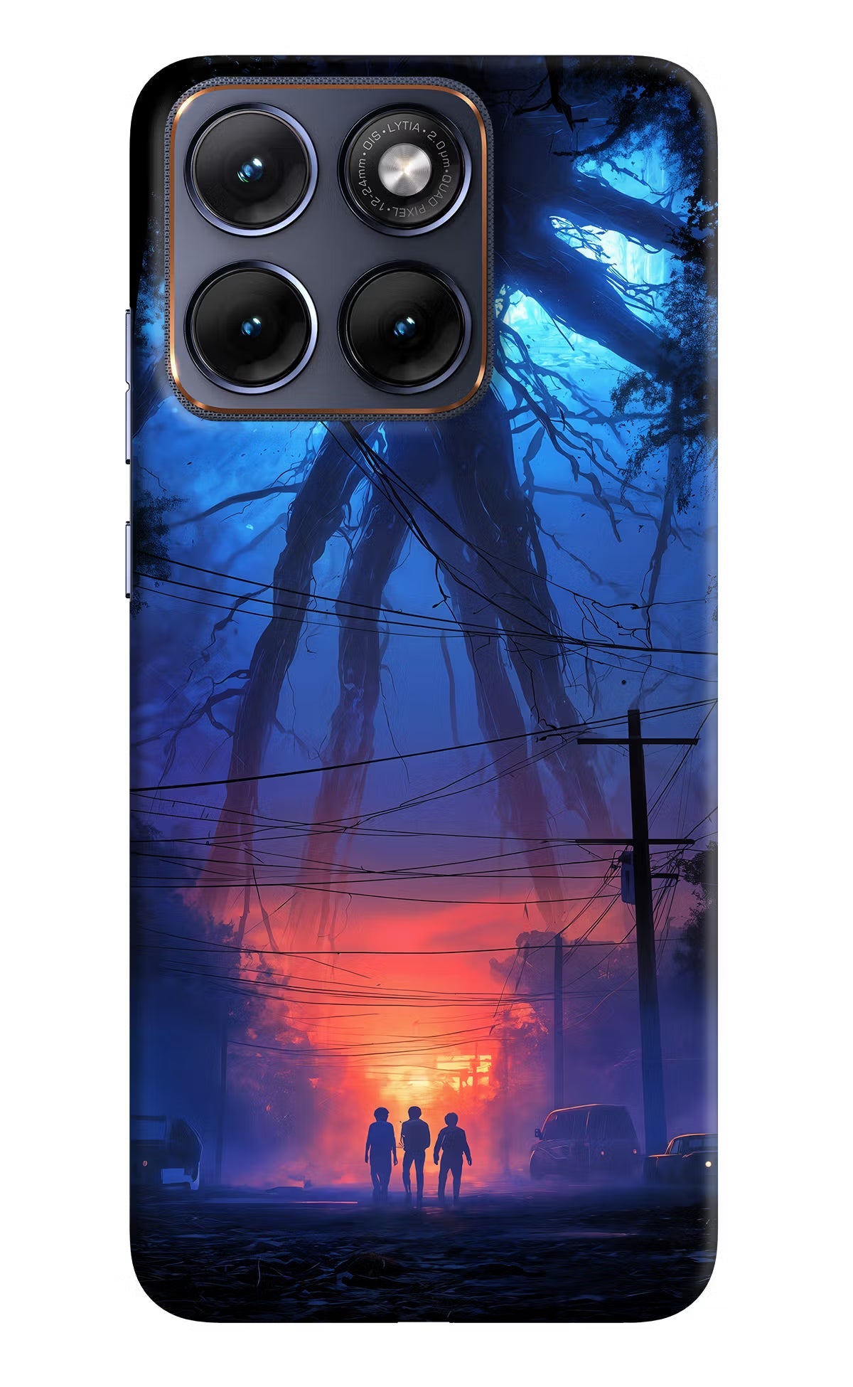 Ordinary Things Shadow Moto Edge 70 Fusion Back Cover Hard Case - Hello Swanky