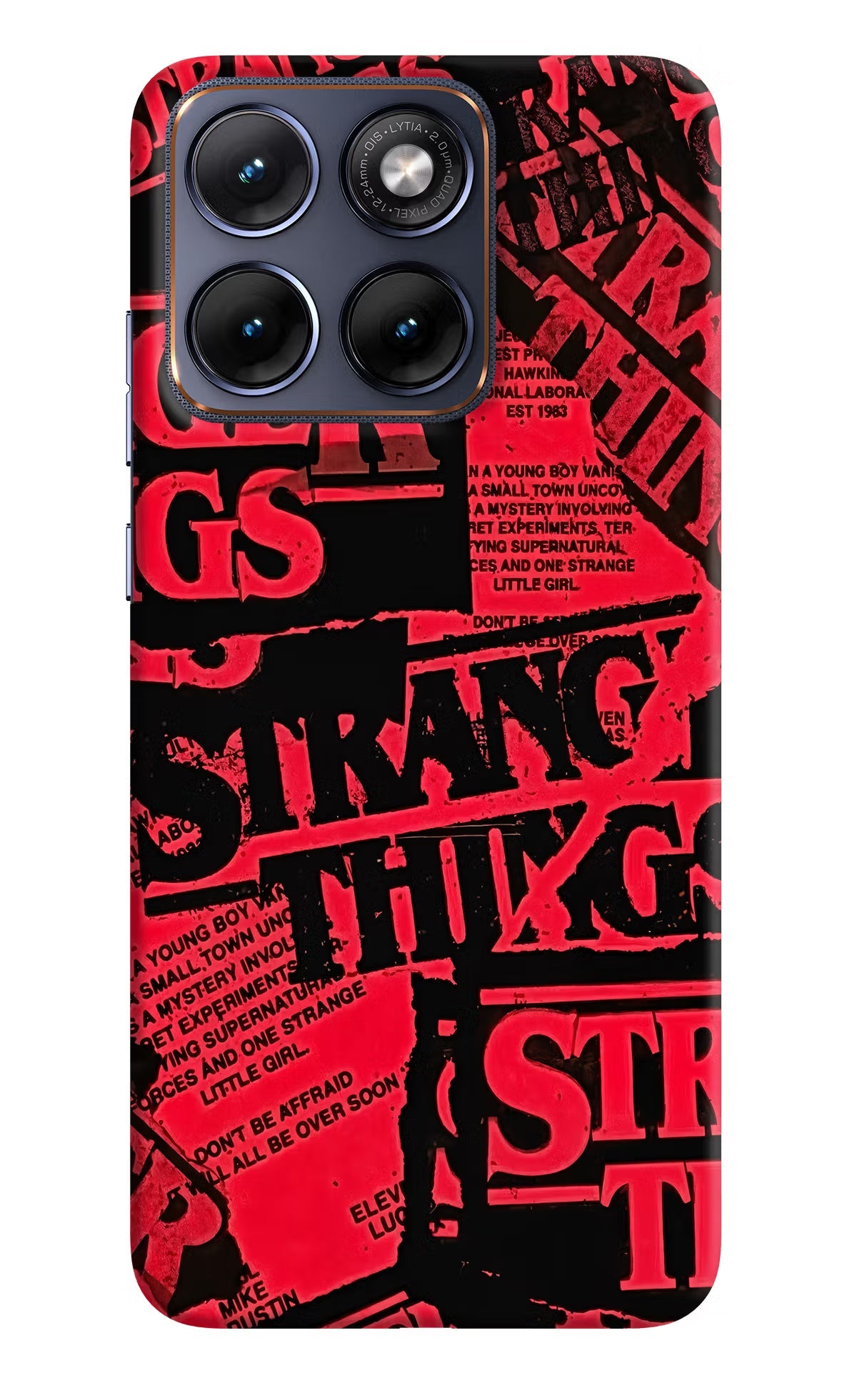 Ordinary Things Moto Edge 70 Fusion Back Cover Hard Case - Hello Swanky
