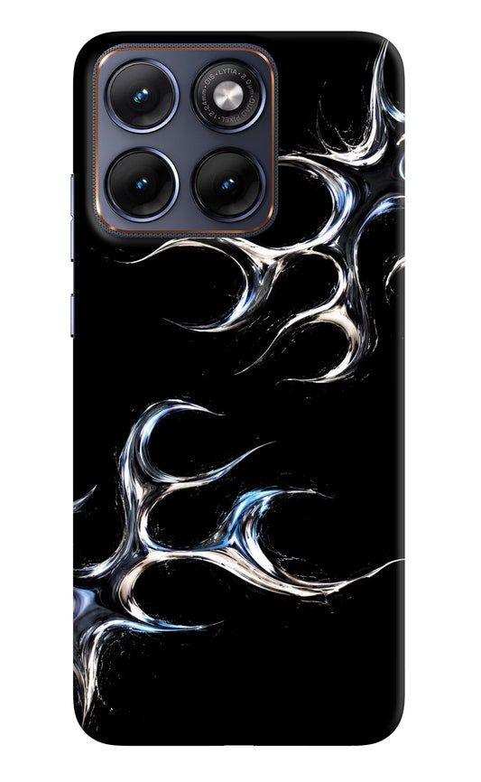 Chrome Tribal Moto Edge 70 Fusion Back Cover Hard Case - Hello Swanky