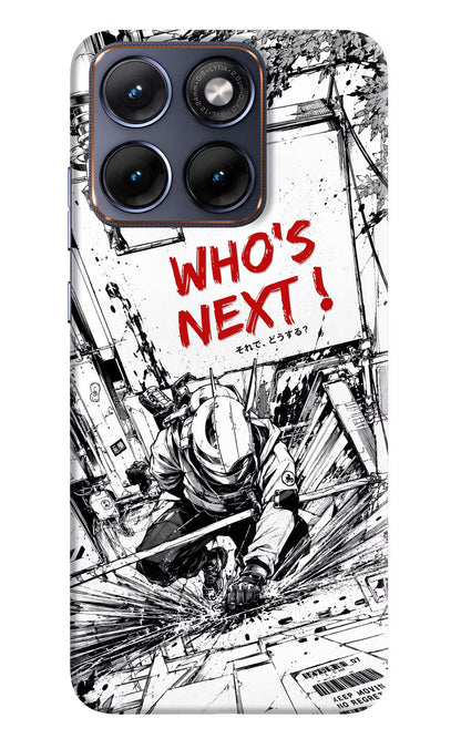 Who's Next Moto Edge 70 Fusion Back Cover Hard Case - Hello Swanky