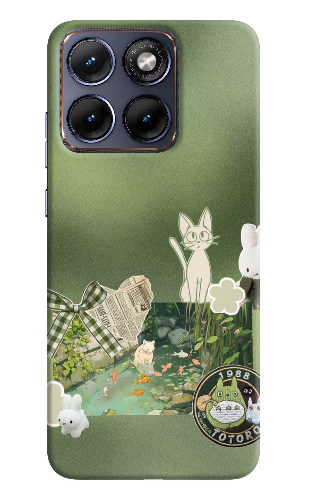 Aesthetic Anime Moto Edge 70 Fusion Back Cover Hard Case - Hello Swanky
