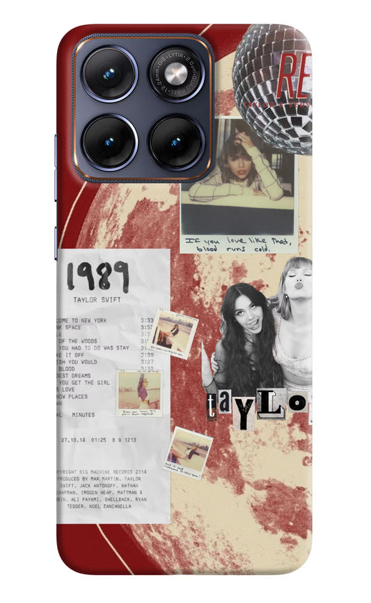 Taylor Swift Moto Edge 70 Fusion Back Cover Hard Case - Hello Swanky