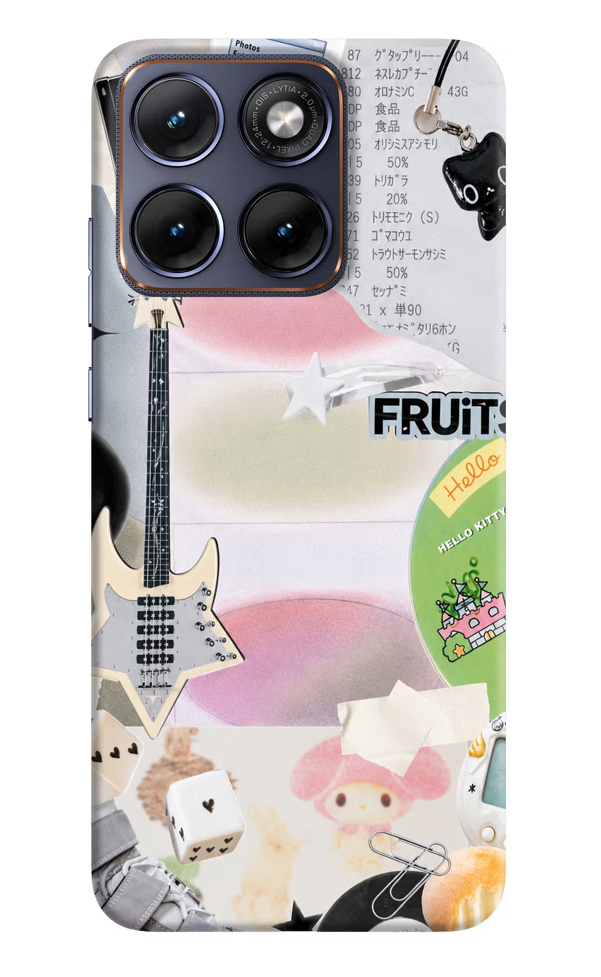 Softcore Case Moto Edge 70 Fusion Back Cover Hard Case - Hello Swanky