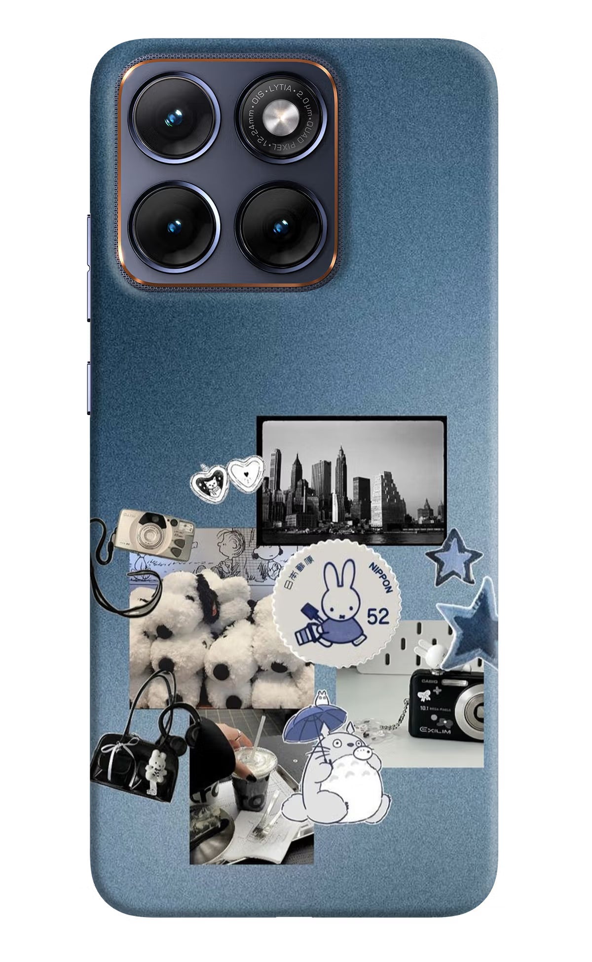 Miffy Moto Edge 70 Fusion Back Cover Hard Case - Hello Swanky