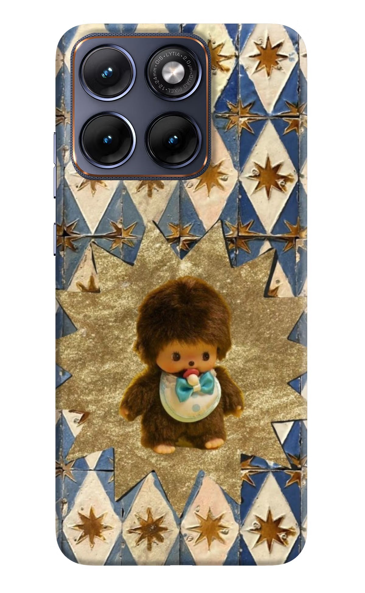 Woodooo Moto Edge 70 Fusion Back Cover Hard Case - Hello Swanky