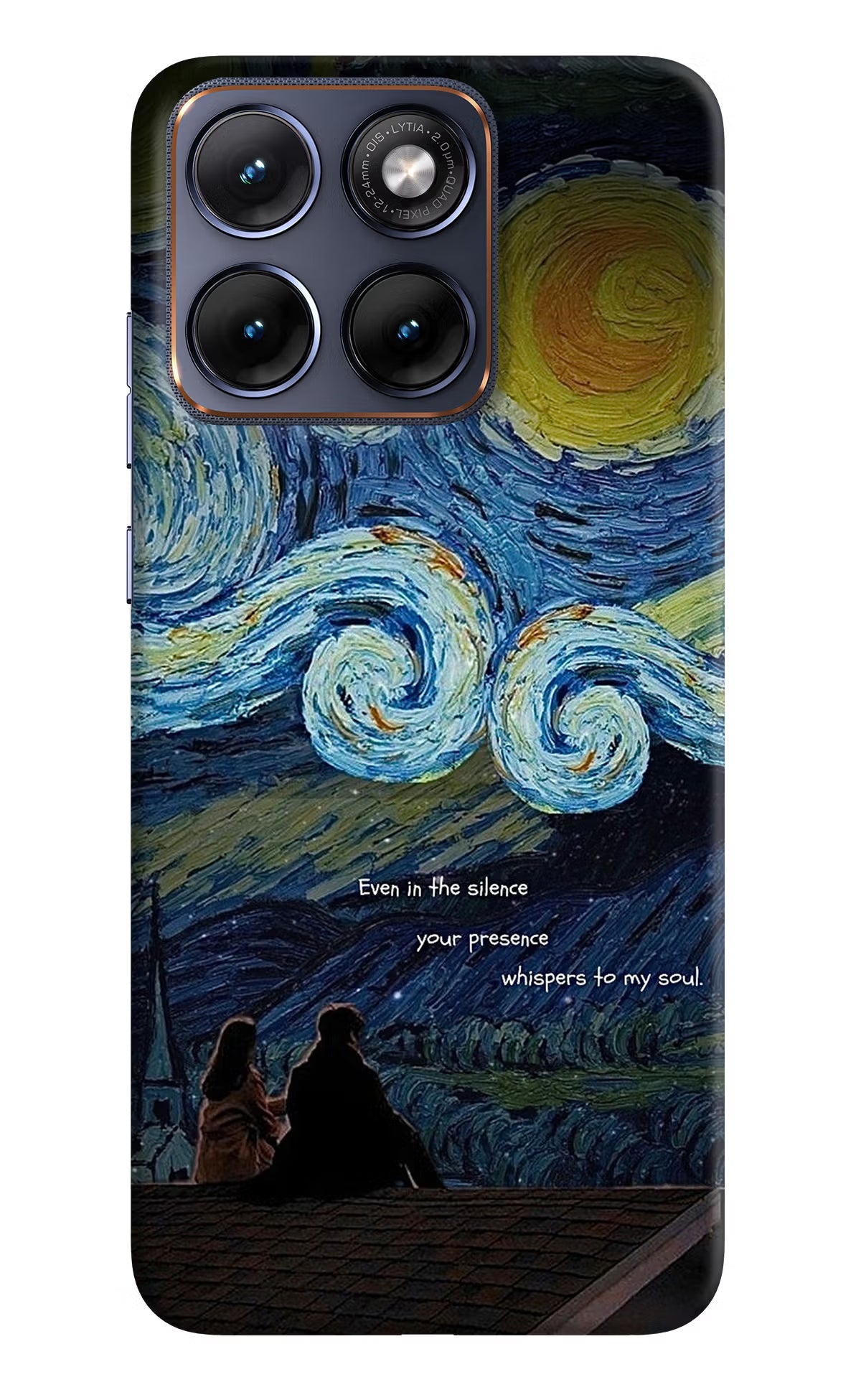 Softcore Moto Edge 70 Fusion Back Cover Hard Case - Hello Swanky