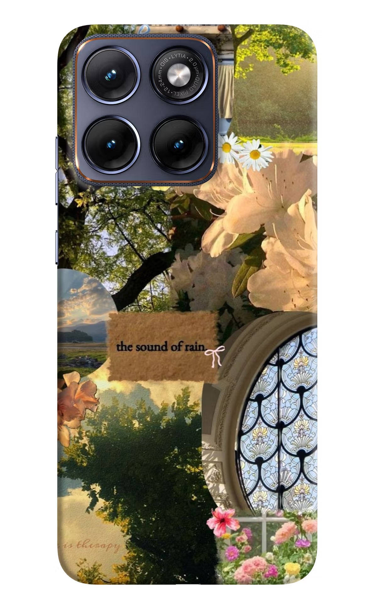 Rain Moto Edge 70 Fusion Back Cover Hard Case - Hello Swanky