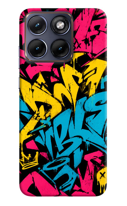 Graffiti Vibe Moto Edge 70 Fusion Back Cover Hard Case - Hello Swanky