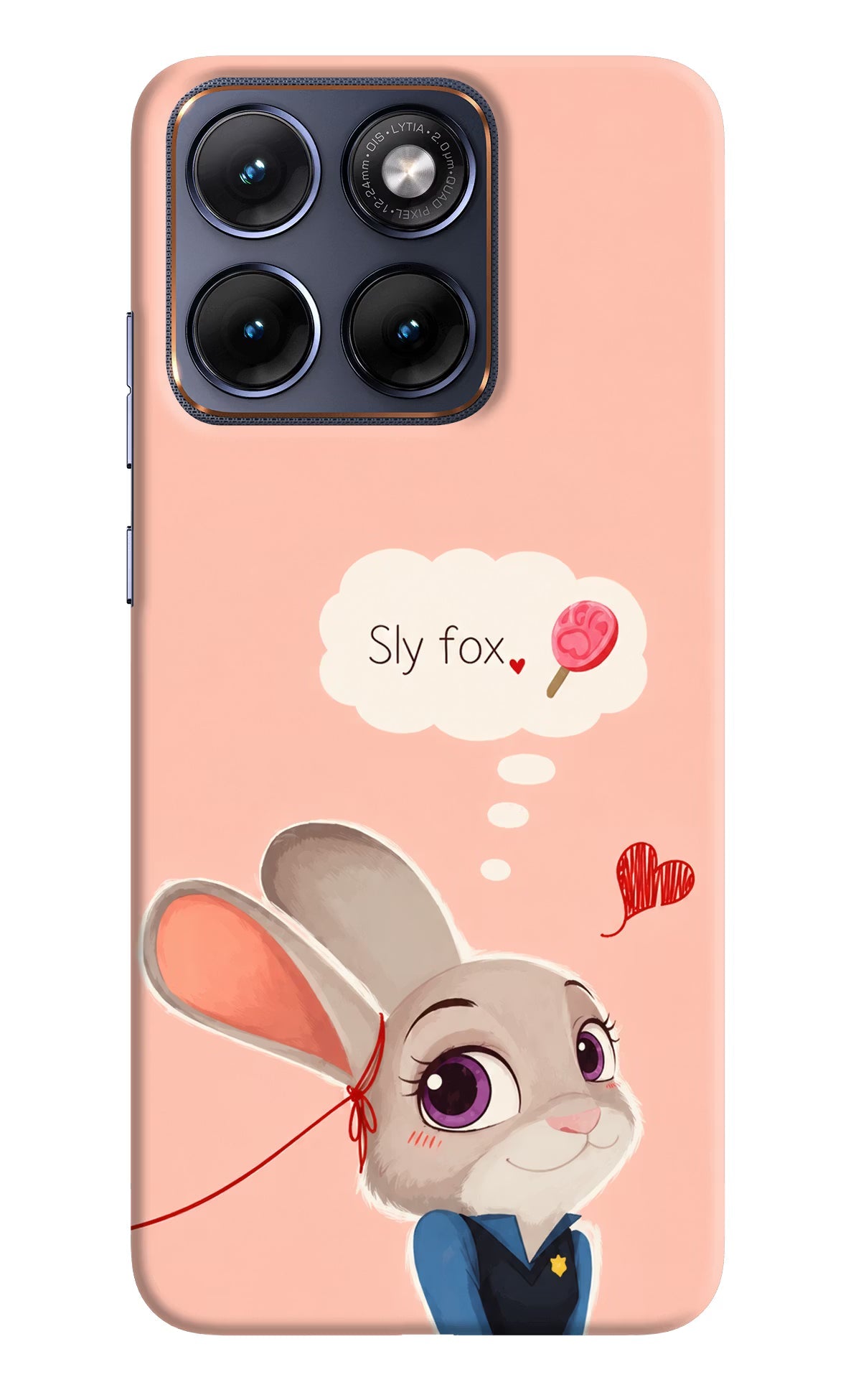 Judy Charm Moto Edge 70 Fusion Back Cover Hard Case - Hello Swanky