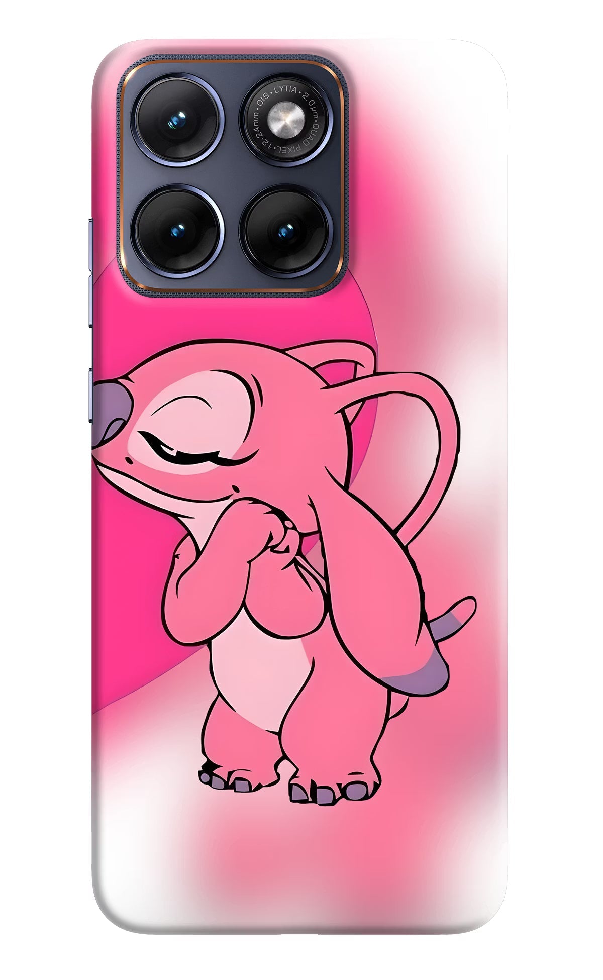 Angel Hug Moto Edge 70 Fusion Back Cover Hard Case - Hello Swanky