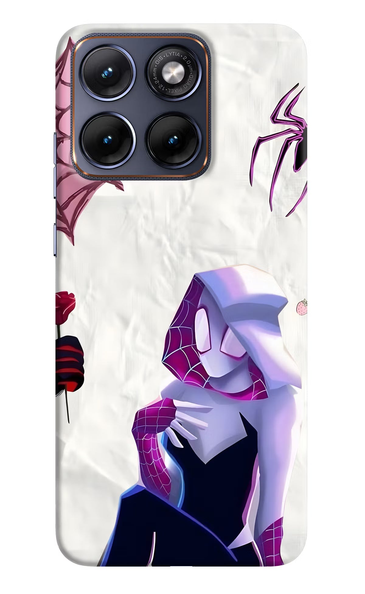 Gwen Verse Moto Edge 70 Fusion Back Cover Hard Case - Hello Swanky