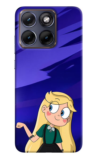 Star Glow Moto Edge 70 Fusion Back Cover Hard Case - Hello Swanky