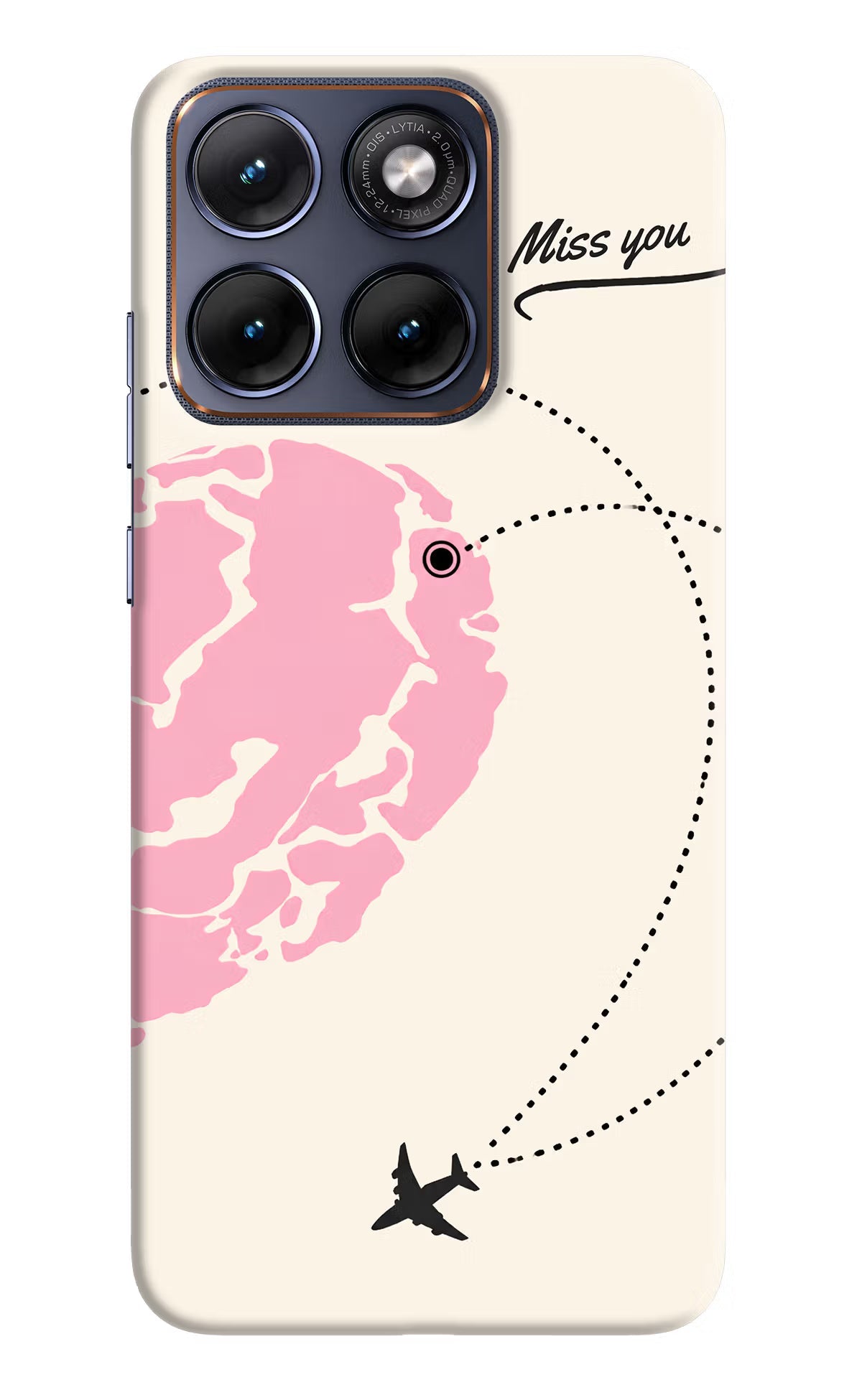 Miss Orbit Moto Edge 70 Fusion Back Cover Hard Case - Hello Swanky