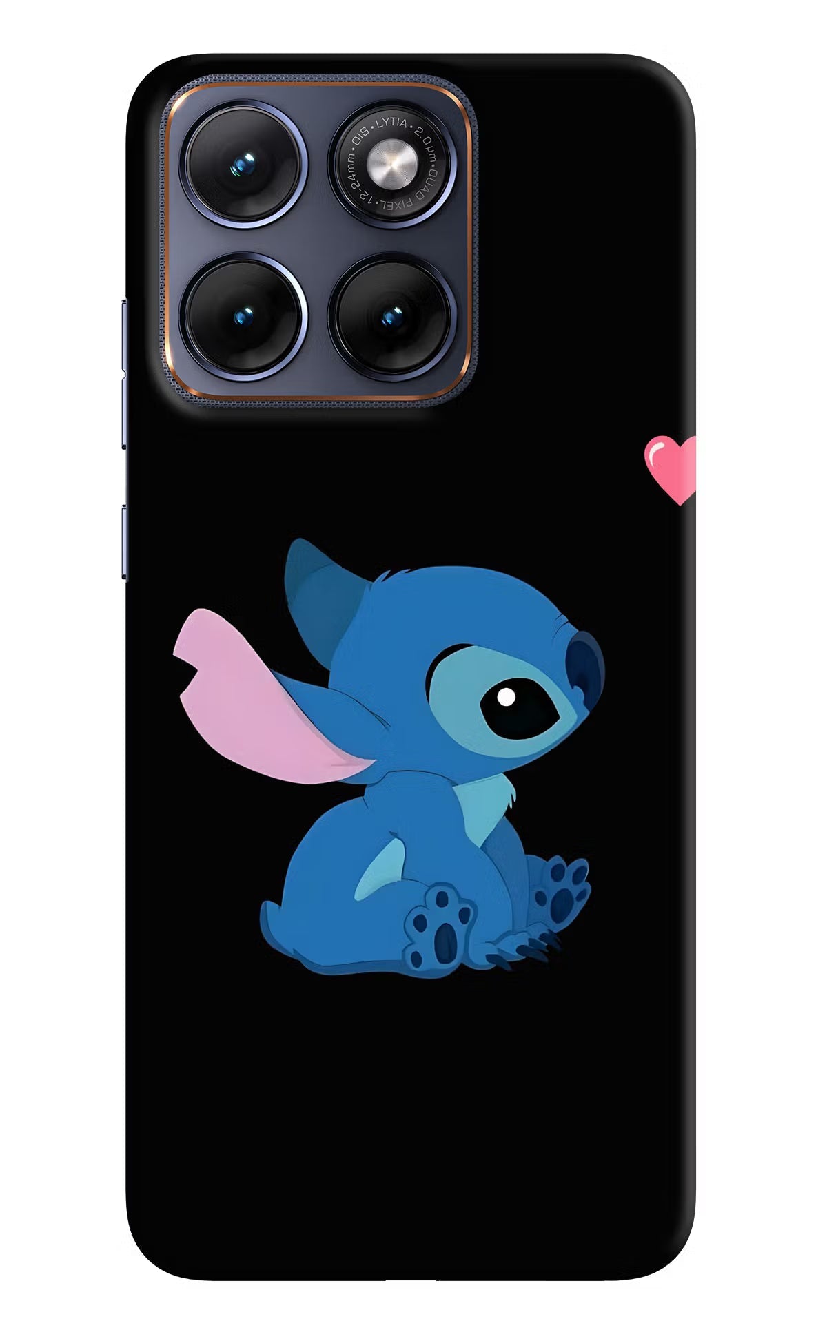 Stitch Crush Moto Edge 70 Fusion Back Cover Hard Case - Hello Swanky