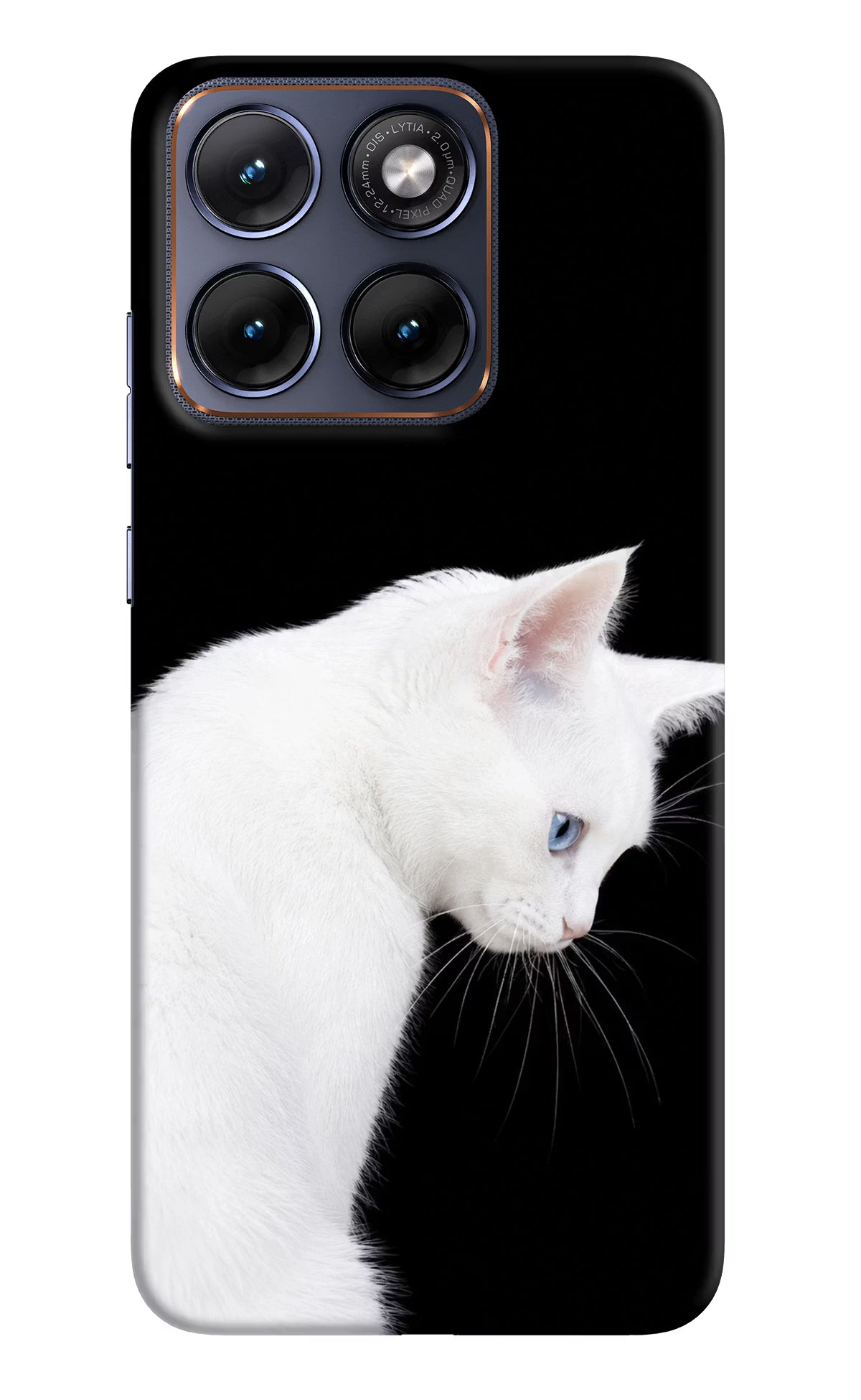 Snow Gaze Moto Edge 70 Fusion Back Cover Hard Case - Hello Swanky