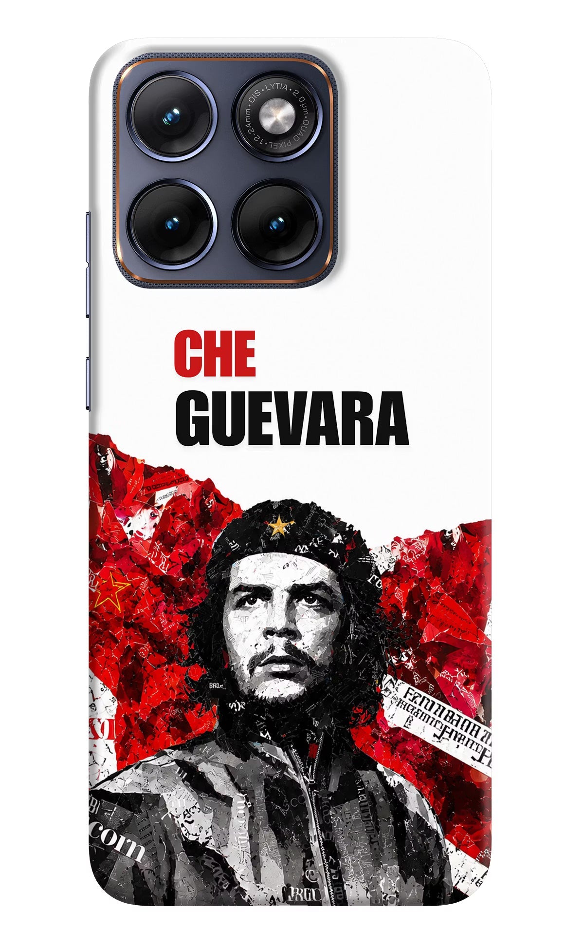 Che Guevara Revolution Moto Edge 70 Fusion Back Cover Hard Case - Hello Swanky