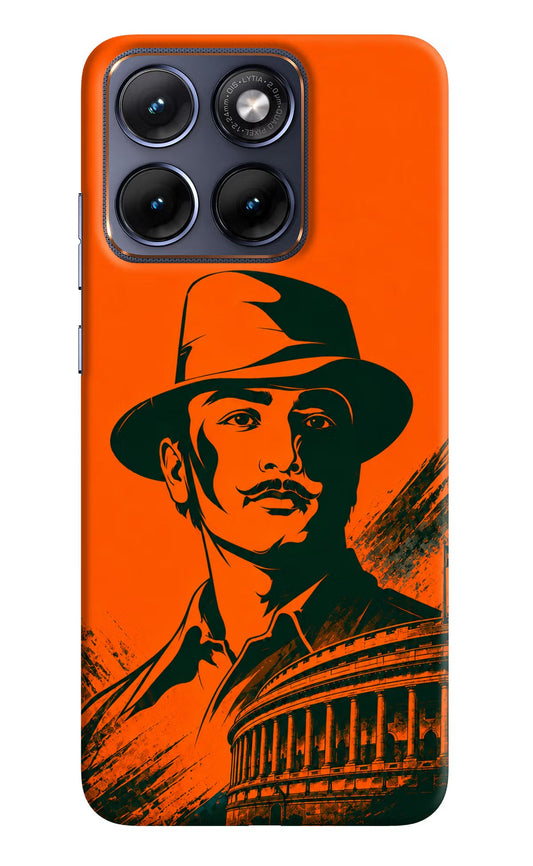 Bhagat Singh Legacy Moto Edge 70 Fusion Back Cover Hard Case - Hello Swanky