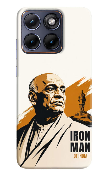 Sardar Patel Iron Will Moto Edge 70 Fusion Back Cover Hard Case - Hello Swanky