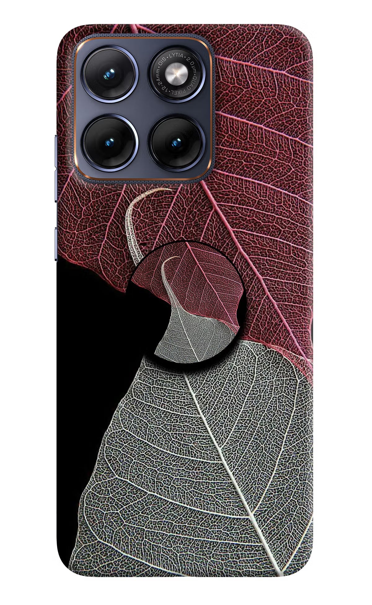 Leaf Pattern Moto Edge 70 Fusion Pop Case - Hello Swanky