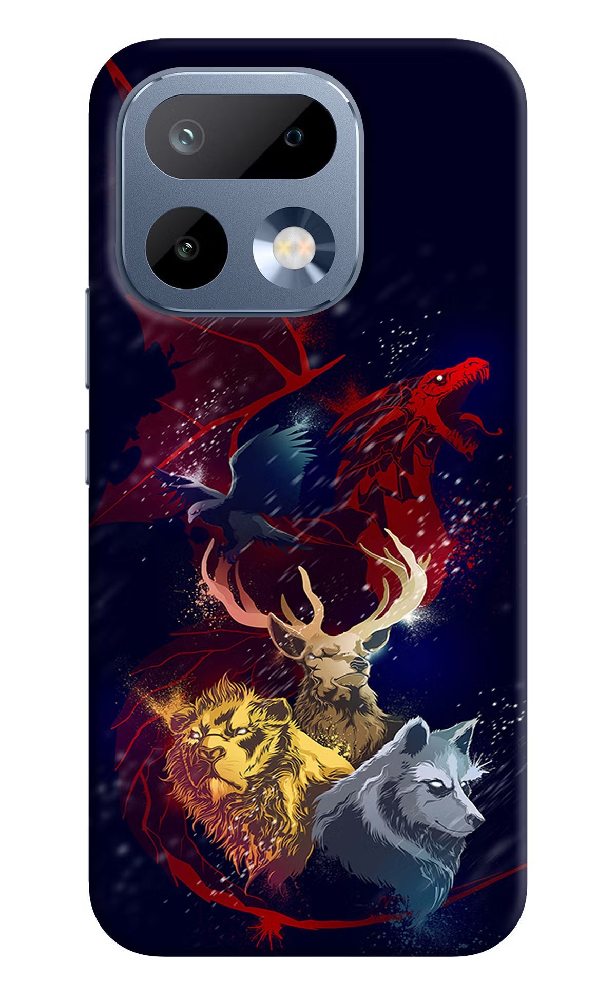 Game Of Thrones Realme 16 Pro 5G Back Cover Hard Case - Hello Swanky