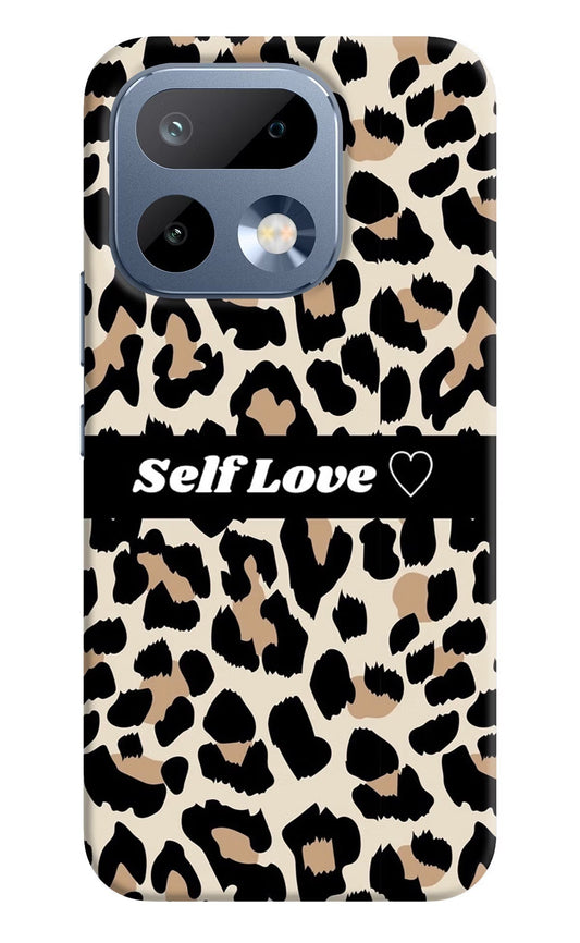 Leopard Print Self Love Realme 16 Pro 5G Back Cover Hard Case - Hello Swanky