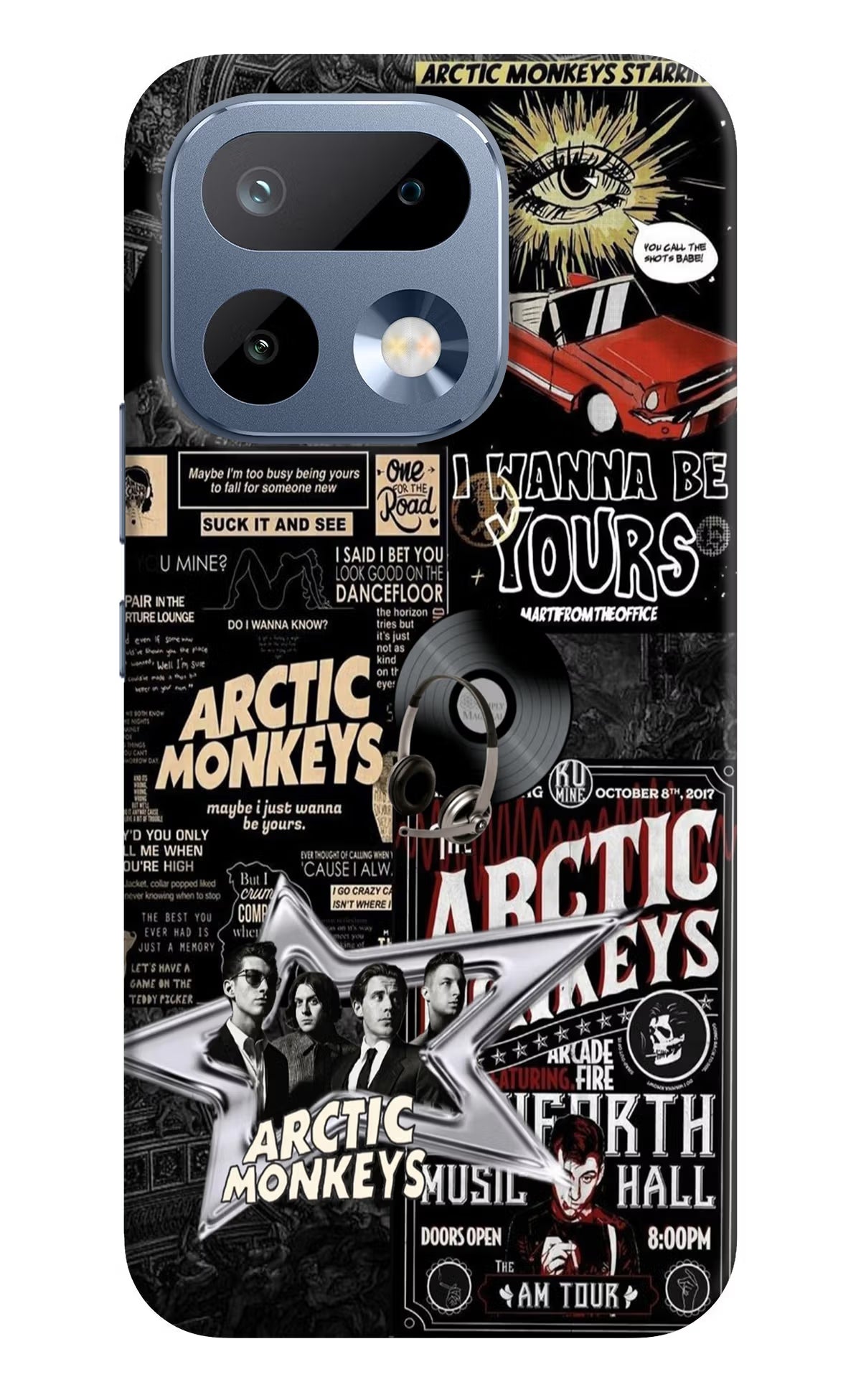 Arctic Monkeys Realme 16 Pro 5G Back Cover Hard Case - Hello Swanky
