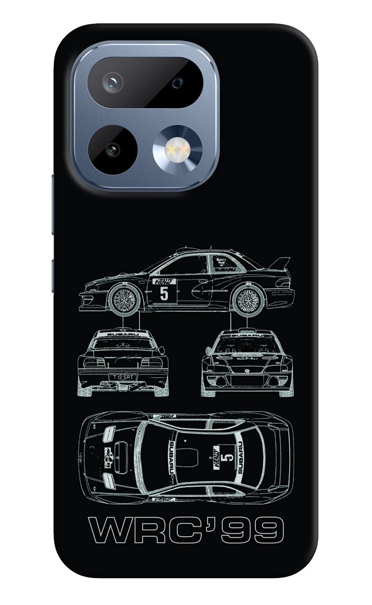 WRC'99 Realme 16 Pro 5G Back Cover Hard Case - Hello Swanky