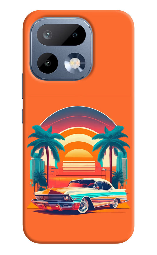 Palm Drive 80s Realme 16 Pro 5G Back Cover Hard Case - Hello Swanky