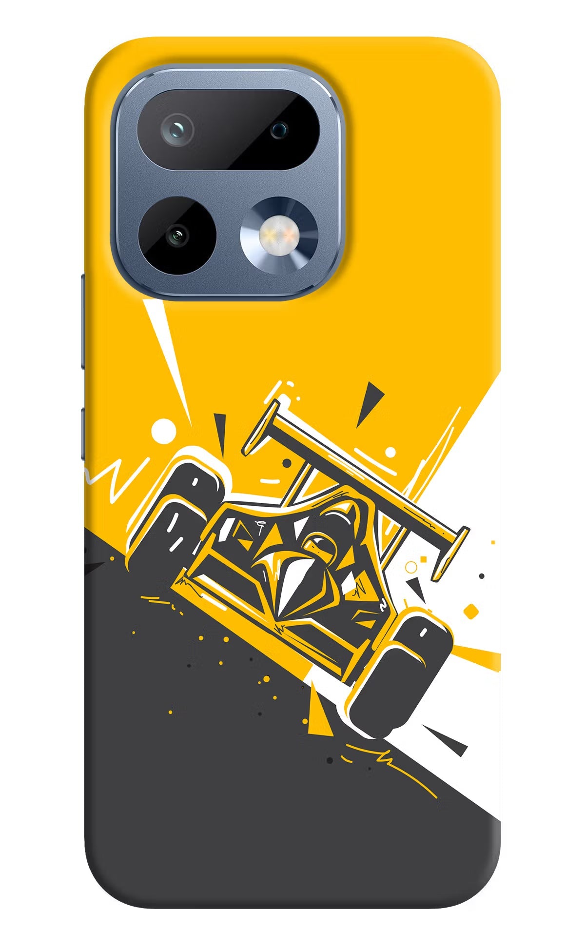 Track King Realme 16 Pro 5G Back Cover Hard Case - Hello Swanky
