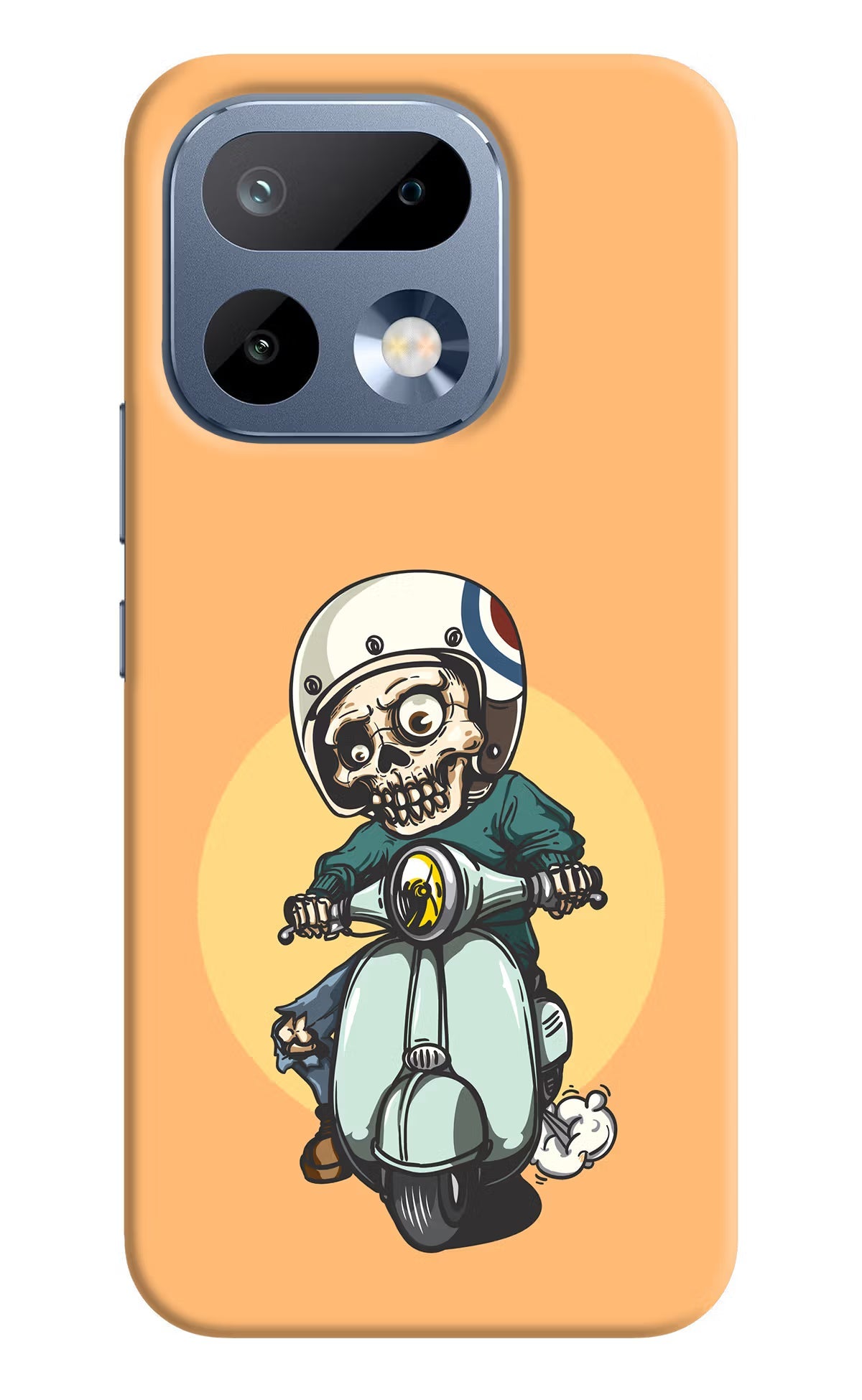 Undead Biker Realme 16 Pro 5G Back Cover Hard Case - Hello Swanky