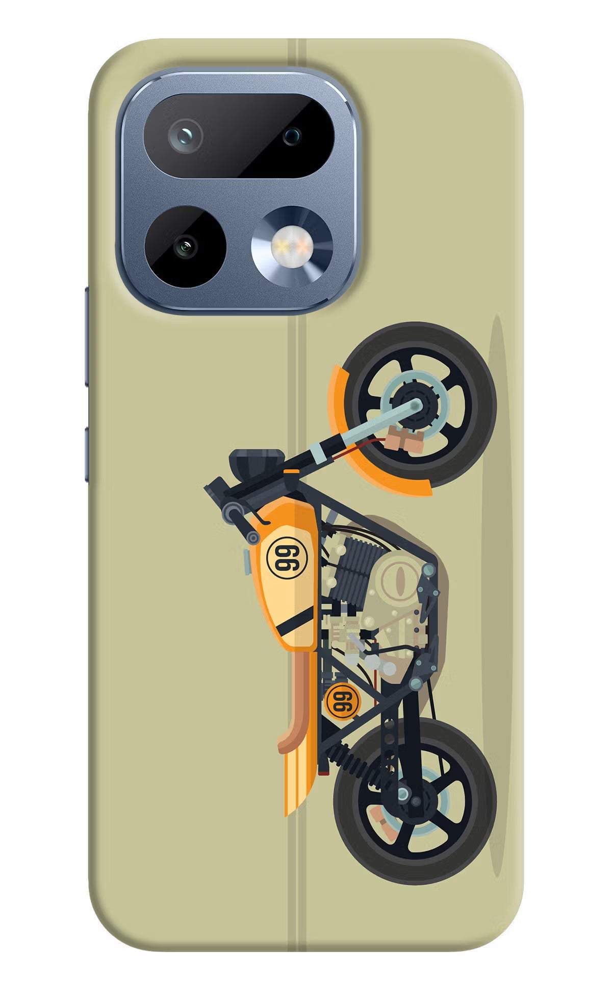 Vertical Speedster Realme 16 Pro 5G Back Cover Hard Case - Hello Swanky