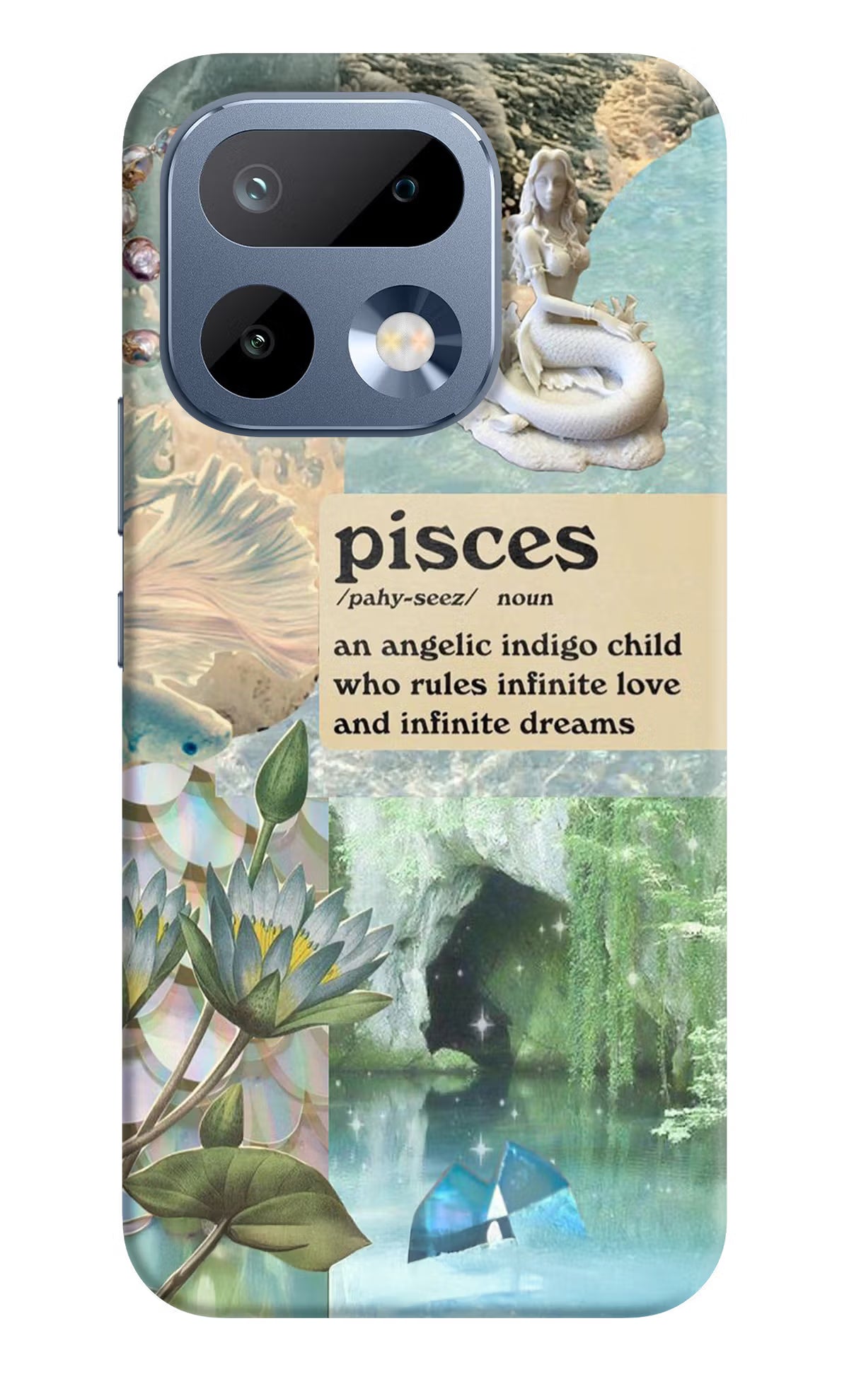 Pisces Zodiac Realme 16 Pro 5G Back Cover Hard Case - Hello Swanky