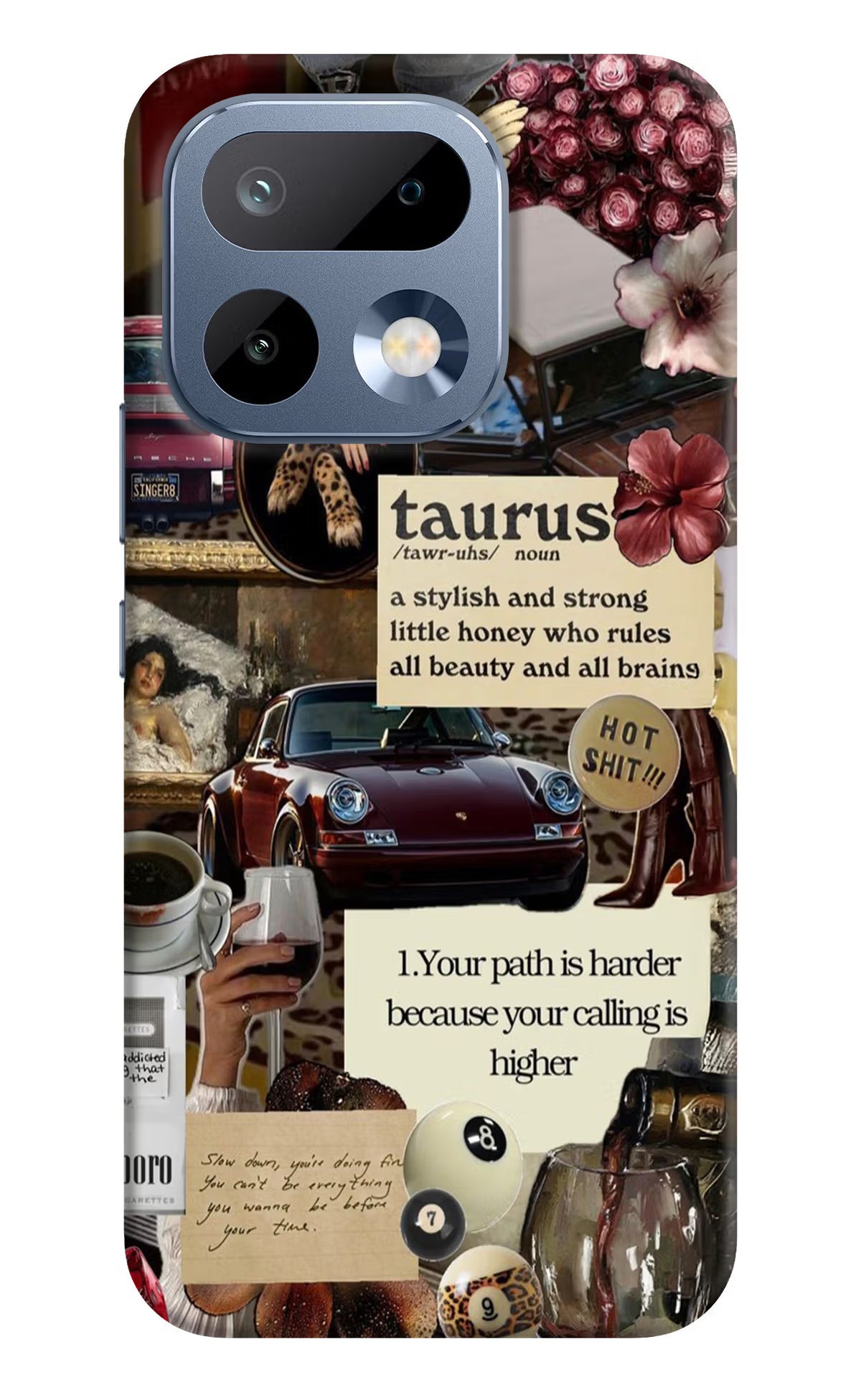 Taurus Zodiac Realme 16 Pro 5G Back Cover Hard Case - Hello Swanky