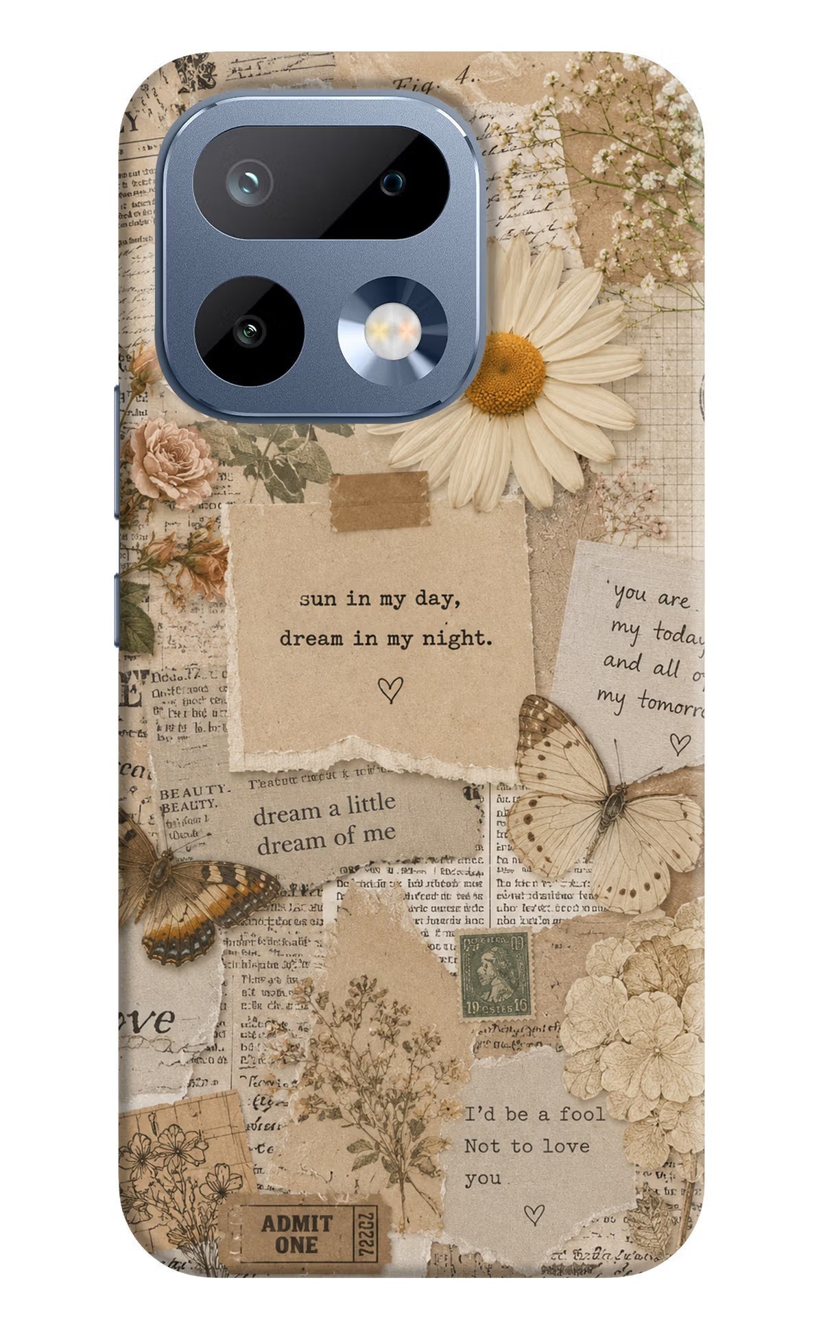 Vintage Case Realme 16 Pro 5G Back Cover Hard Case - Hello Swanky