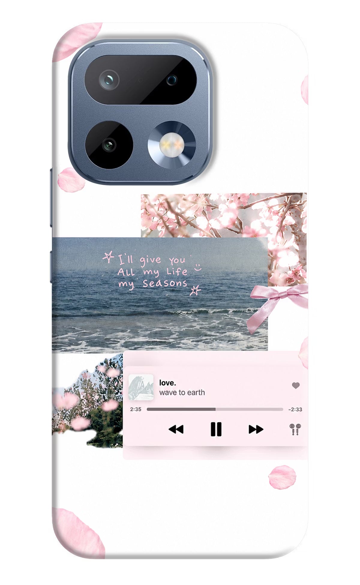 Wave to Earth Realme 16 Pro 5G Back Cover Hard Case - Hello Swanky