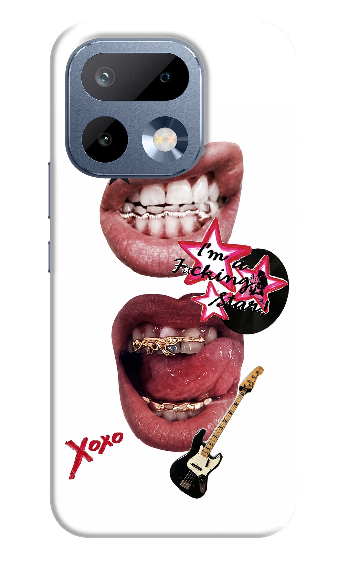 Rockstar Realme 16 Pro 5G Back Cover Hard Case - Hello Swanky