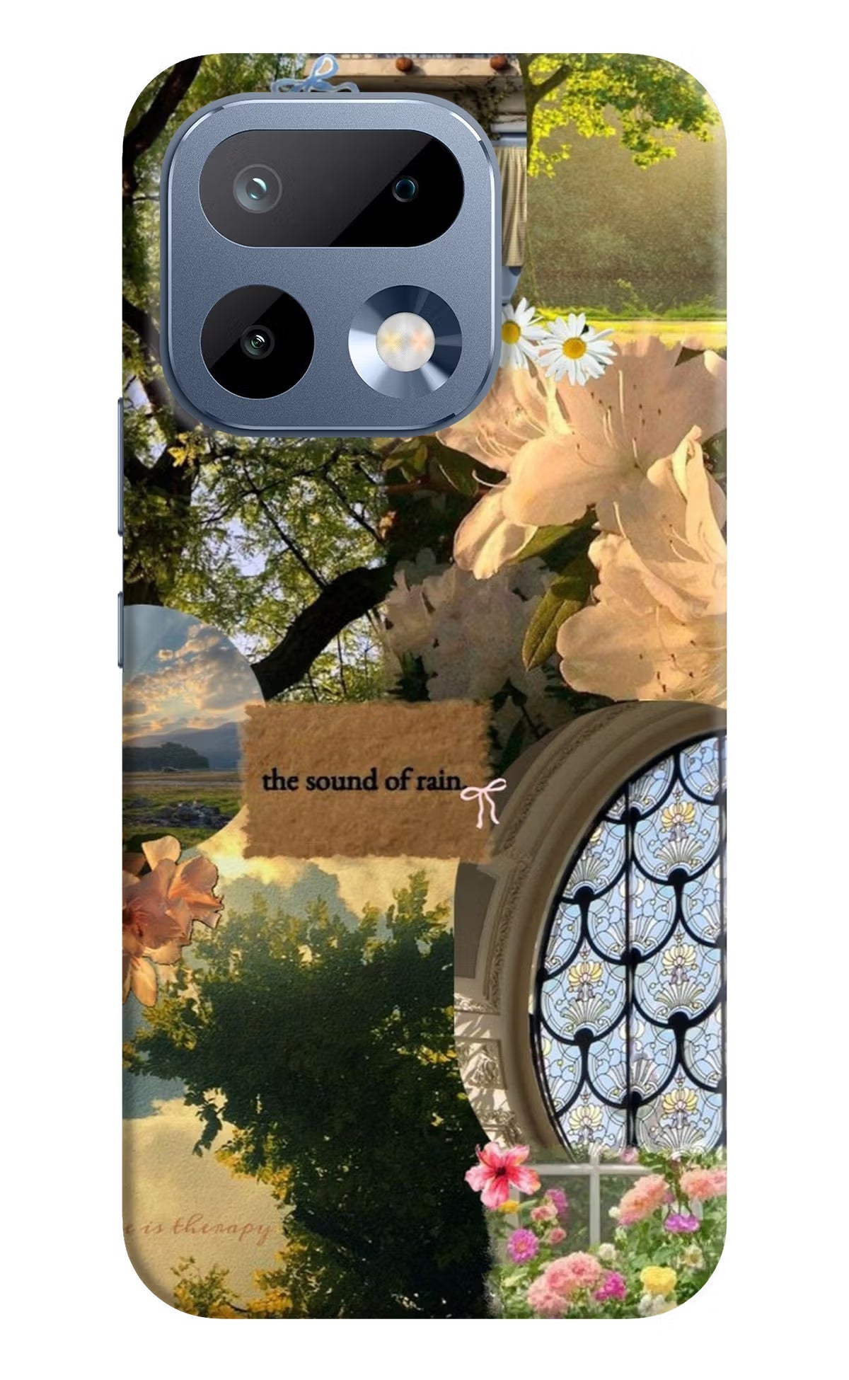 Rain Realme 16 Pro 5G Back Cover Hard Case - Hello Swanky