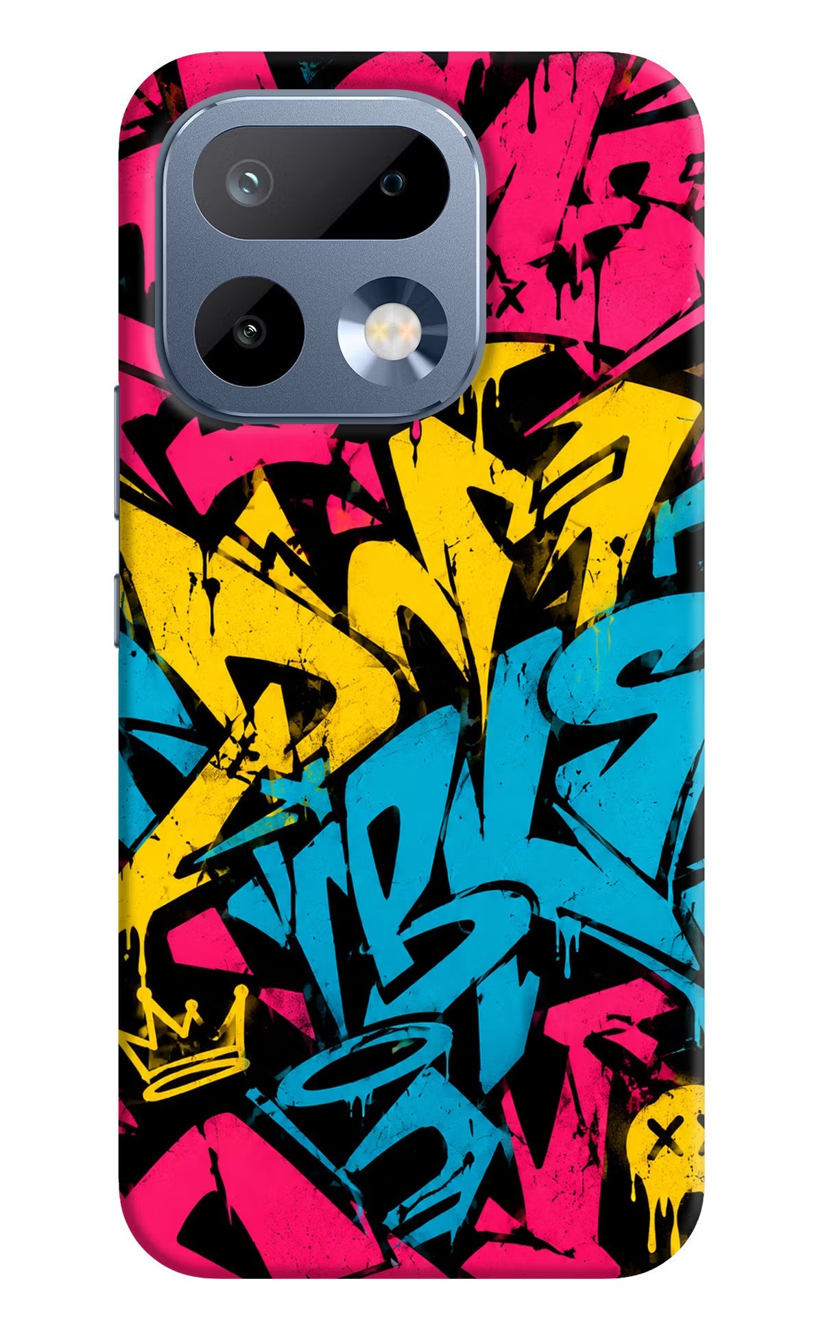 Graffiti Vibe Realme 16 Pro 5G Back Cover Hard Case - Hello Swanky