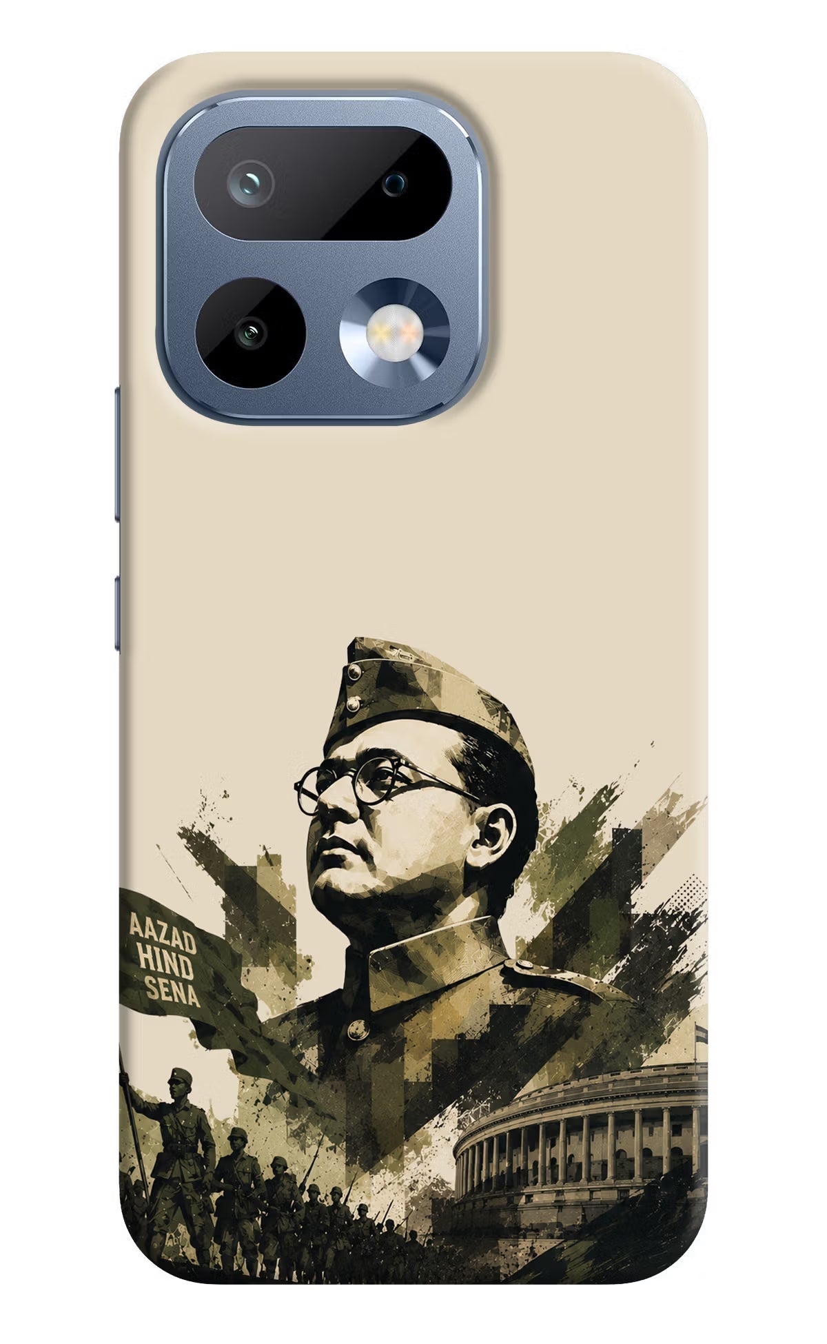 Netaji Rising Realme 16 Pro 5G Back Cover Hard Case - Hello Swanky