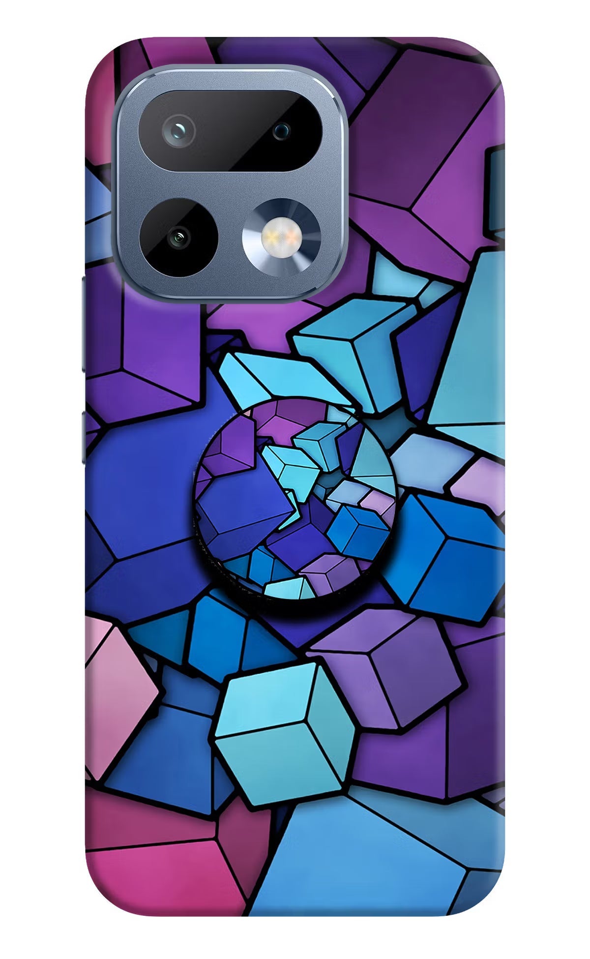 Cubic Abstract Realme 16 Pro 5G Pop Case - Hello Swanky