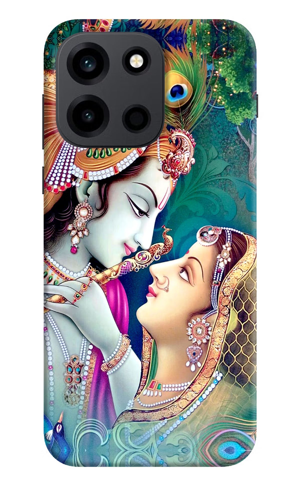 Lord Radha Krishna OnePlus Nord 6 Back Cover Hard Case - Hello Swanky