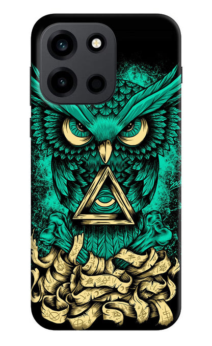 Green Owl OnePlus Nord 6 Back Cover Hard Case - Hello Swanky