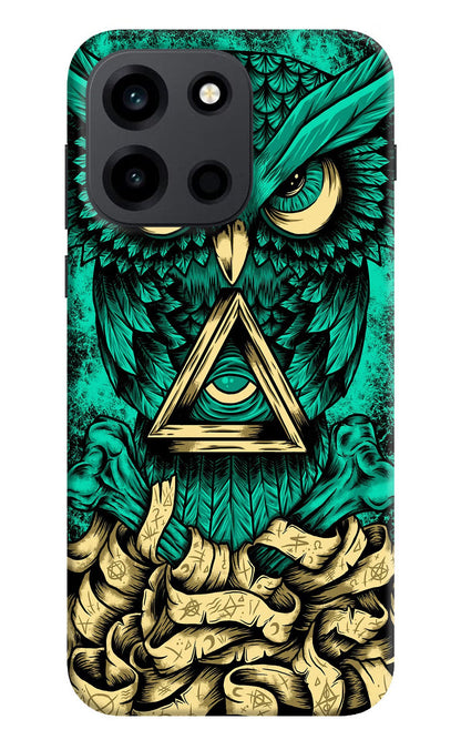 Green Owl OnePlus Nord 6 Back Cover Hard Case - Hello Swanky
