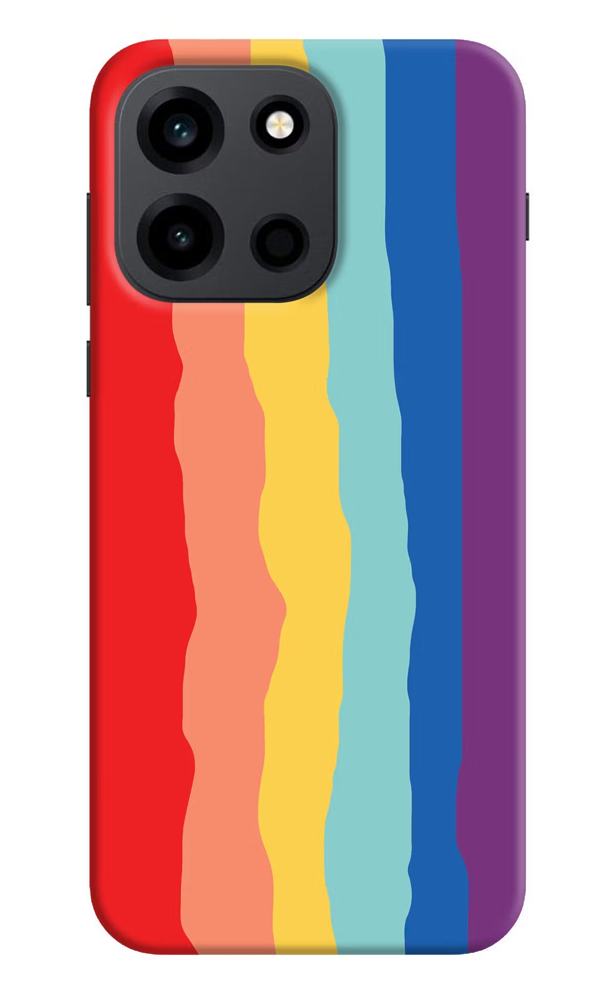 Rainbow OnePlus Nord 6 Back Cover Hard Case - Hello Swanky