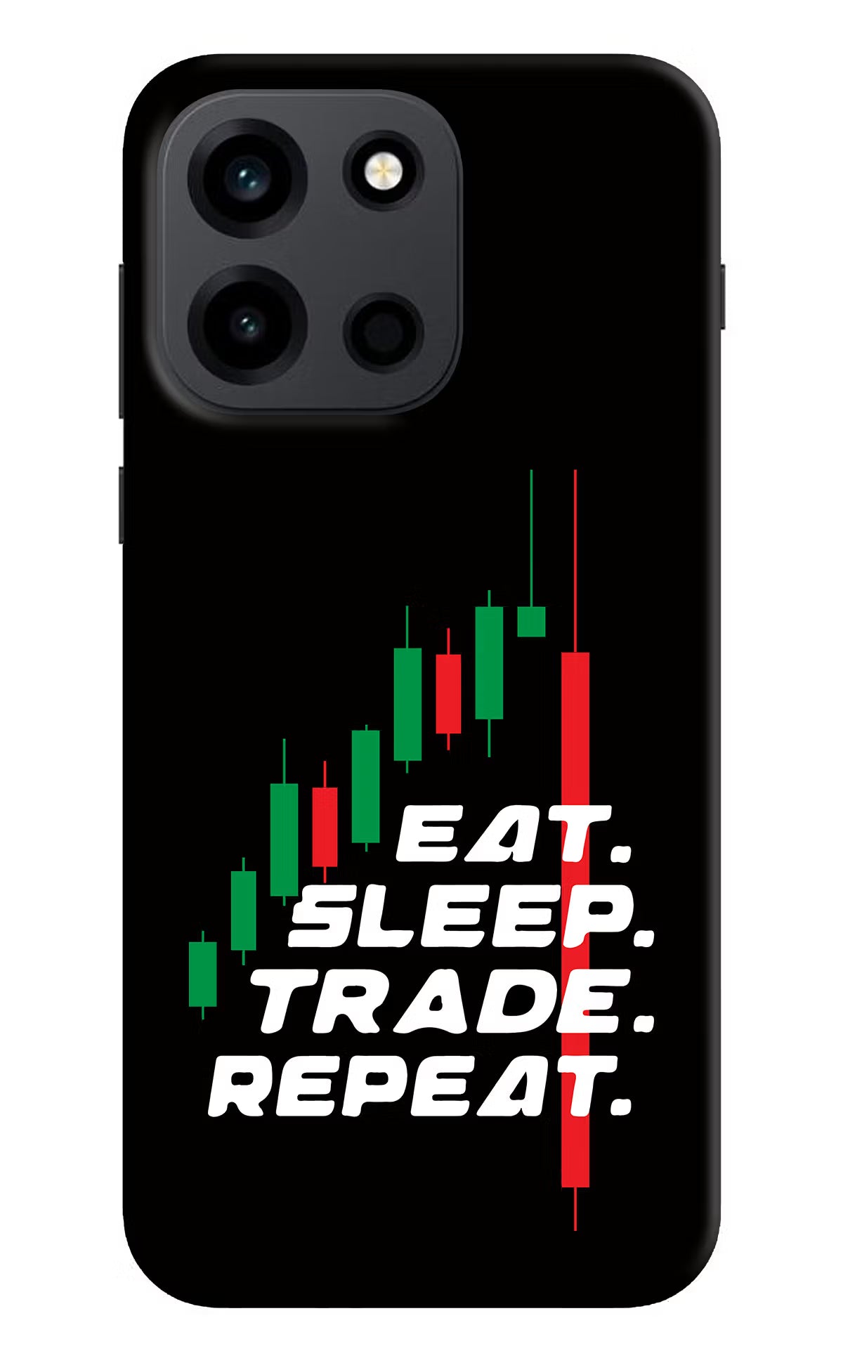 Eat Sleep Trade Repeat OnePlus Nord 6 Back Cover Hard Case - Hello Swanky