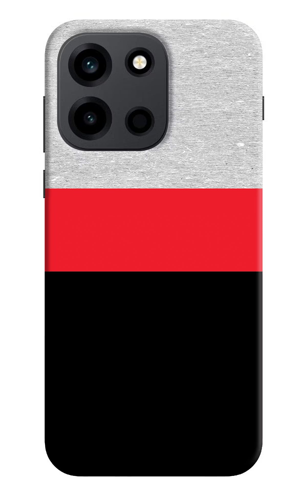 Tri Color Pattern OnePlus Nord 6 Back Cover Hard Case - Hello Swanky