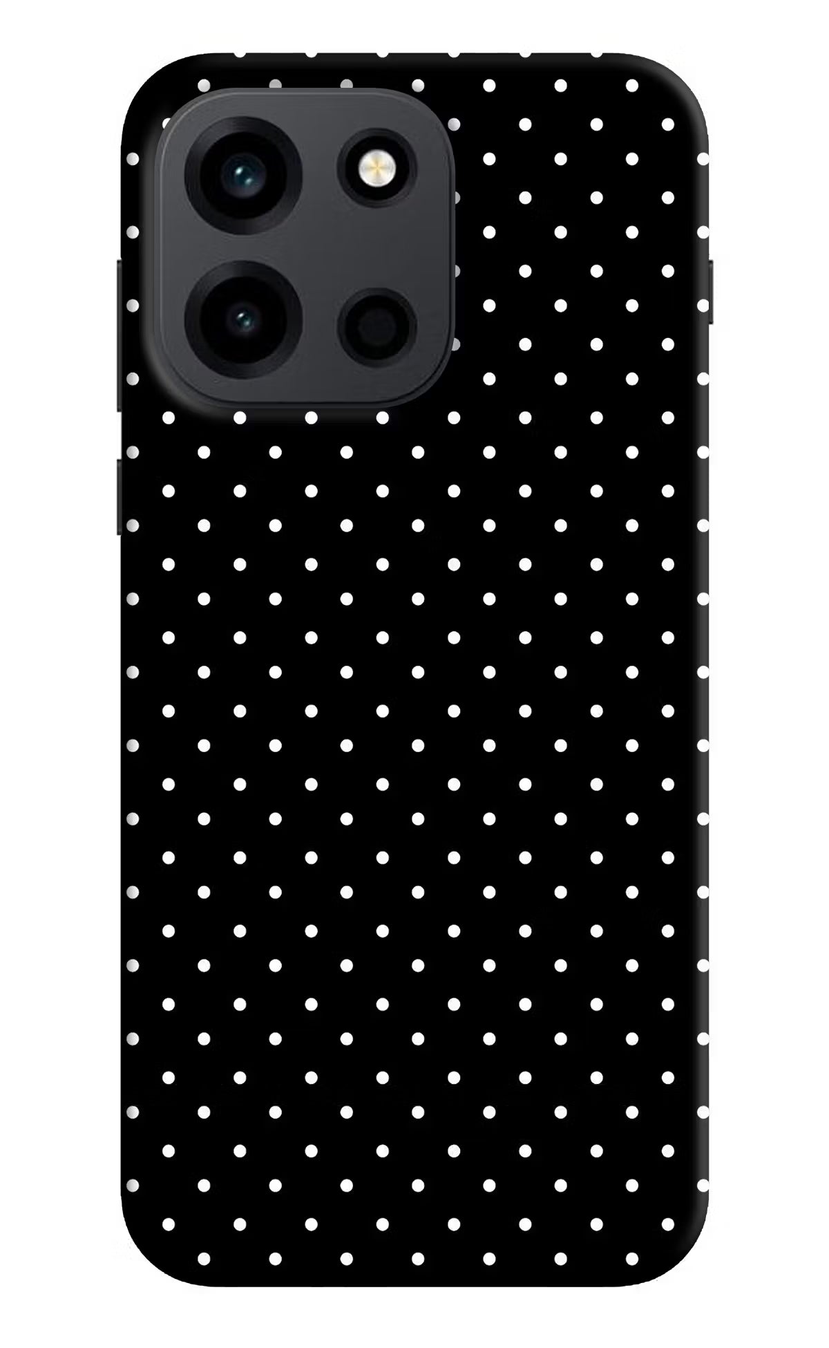 White Dots OnePlus Nord 6 Back Cover Hard Case - Hello Swanky