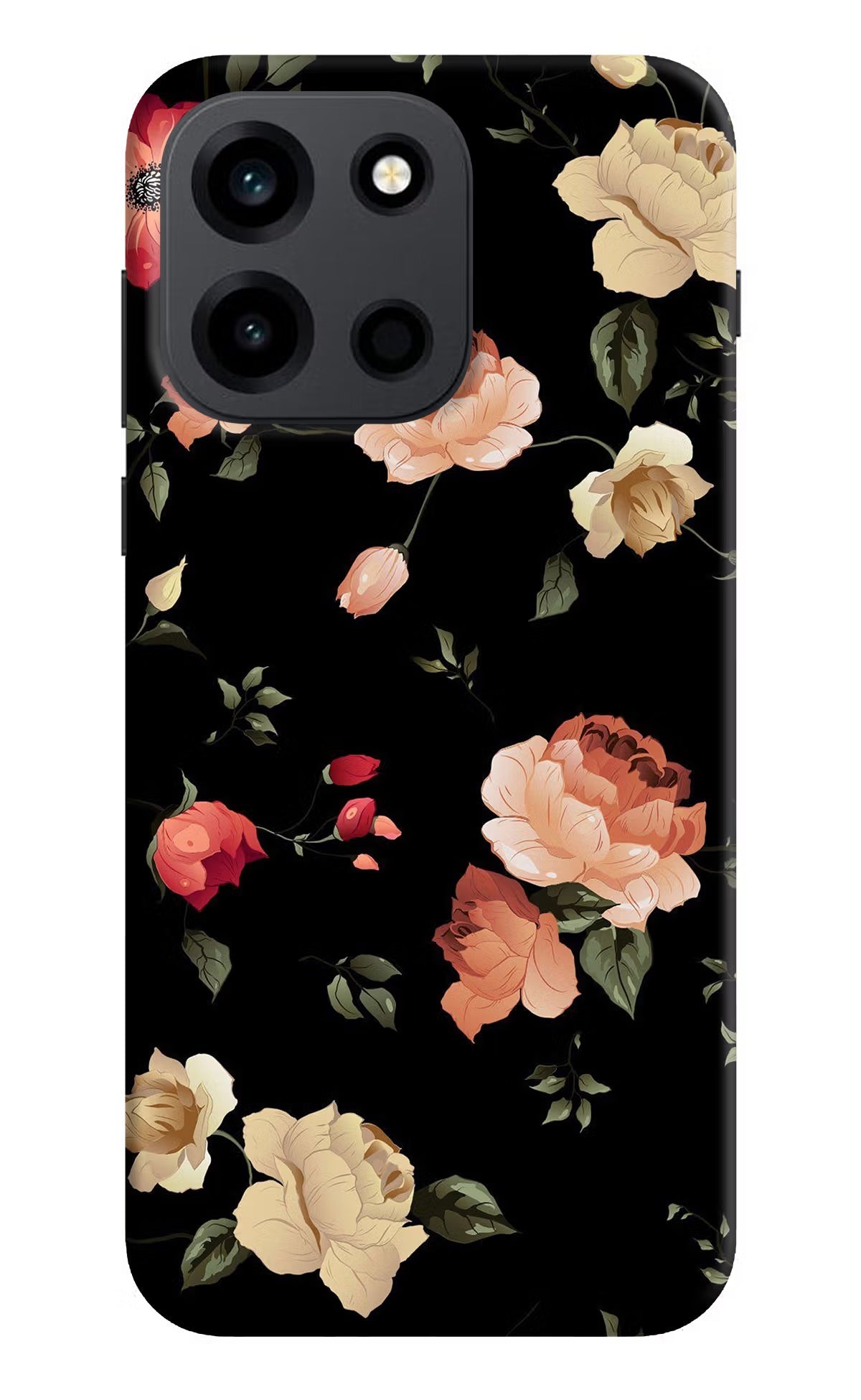 Flowers OnePlus Nord 6 Back Cover Hard Case - Hello Swanky