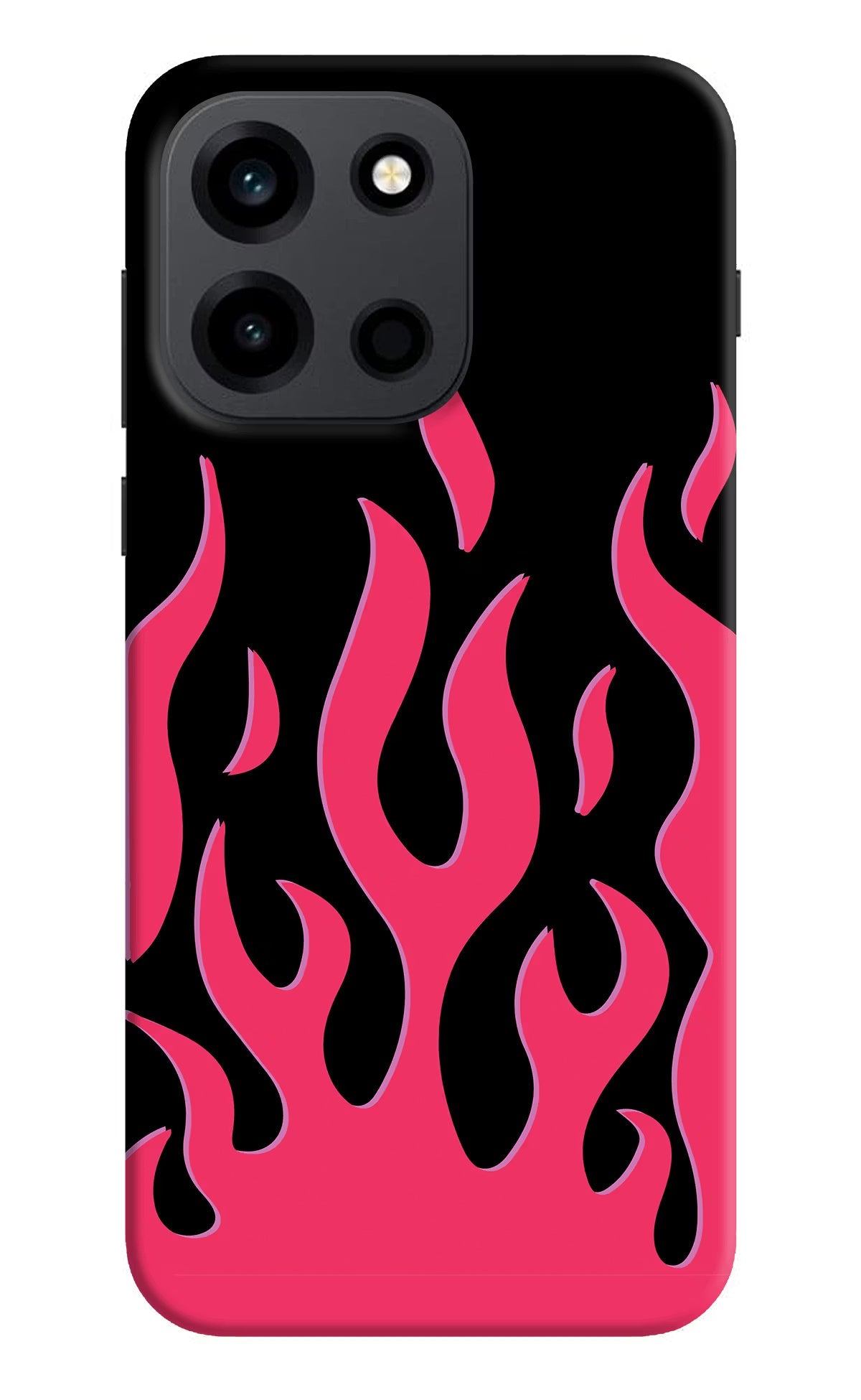 Fire Flames OnePlus Nord 6 Back Cover Hard Case - Hello Swanky